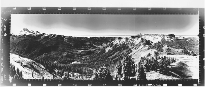 Excelsior Point Lookout panoramic 9-29-35 (SW)