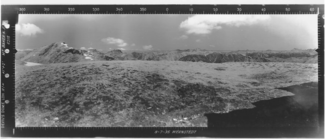 Devils Dome Lookout panoramic 8-7-35 (N)