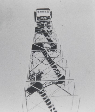 Tower as built for CCC Camp Recovery