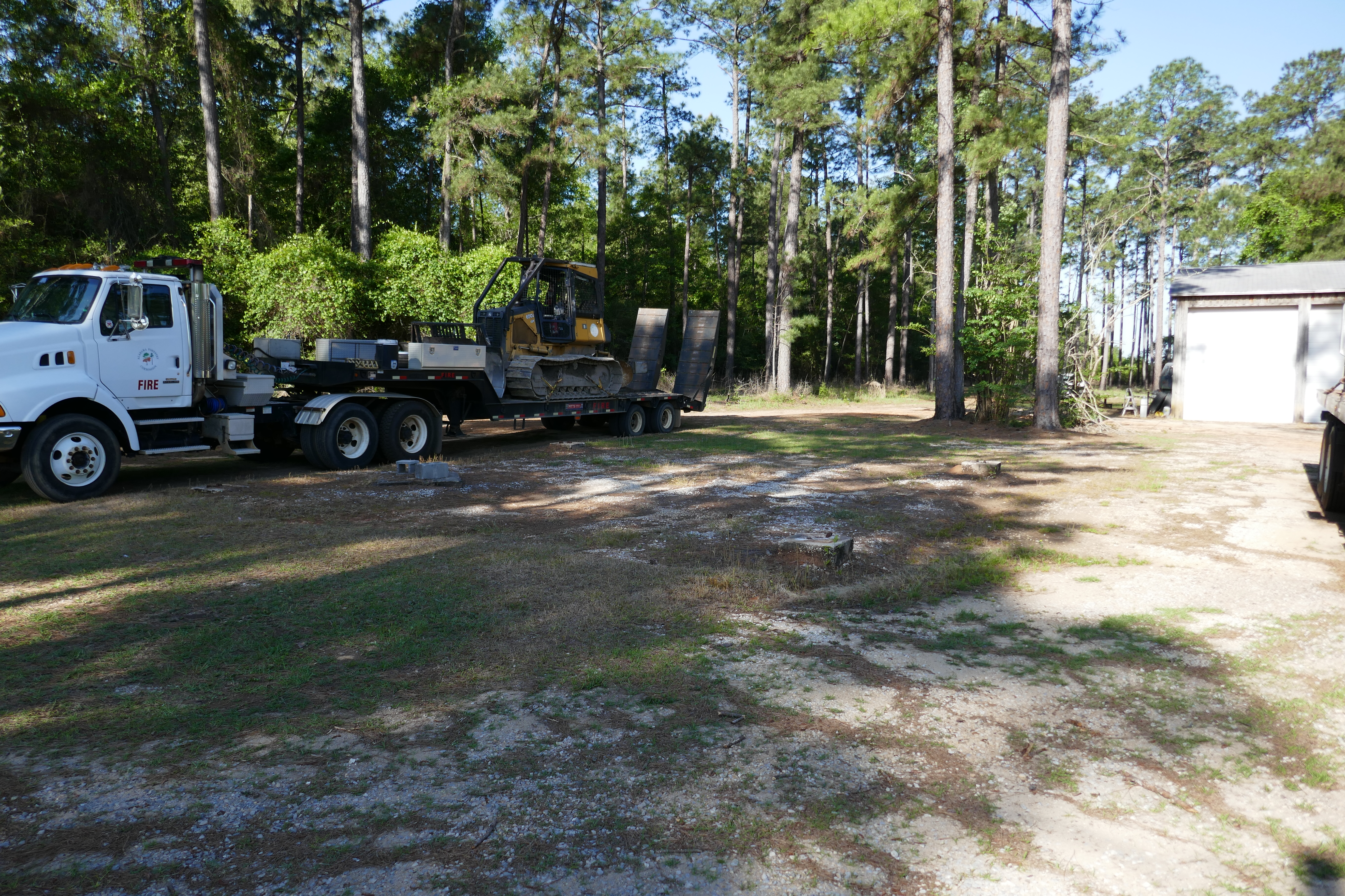 Tower footers in April 2018