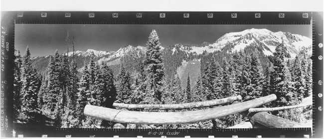 Glacier Ridge Lookout panoramic 8-12-1935 (N)