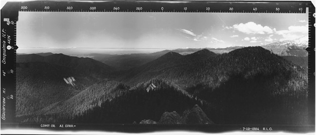 Glacier View Lookout panoramic 7-23-1934 (N)