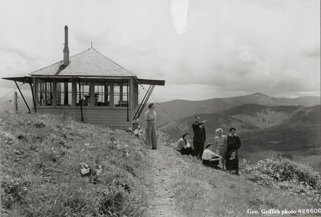 Little Baldy Peak Lookout 1943