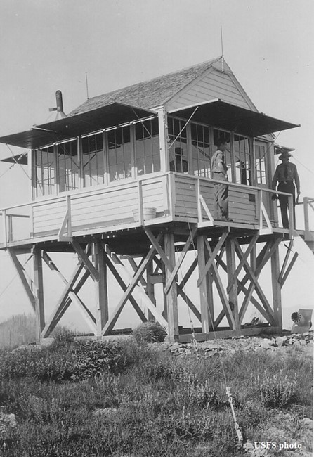 Lookout Mountain Lookout 1936