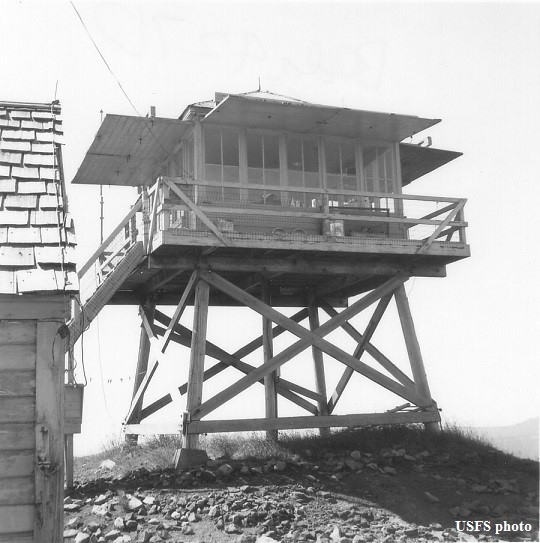 Lookout Mountain Lookout 1964
