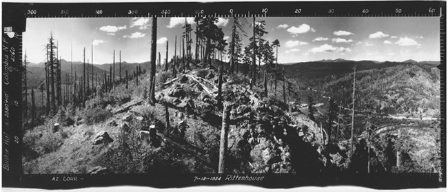 Bunker Hill Lookout panoramic 7-13-1934 (N)