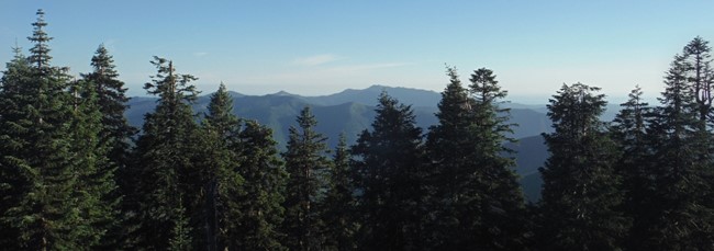 Green Mountain Lookout site - view south