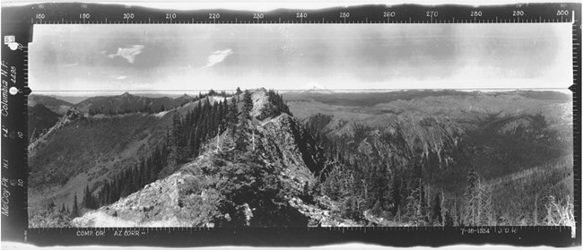 McCoy Peak Lookout panoramic 7-16-1934 (SW)