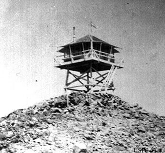 Burch Mountain Lookout 1934