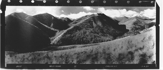 Gold Ridge Lookout panoramic 11-4-1939 (SW)