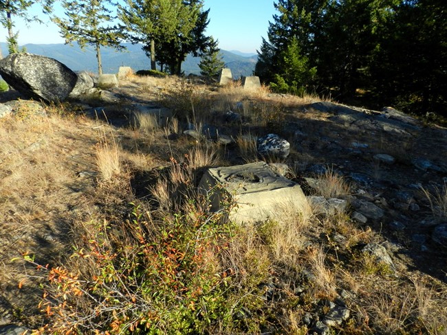 Jackknife Mountain Lookout site 2012
