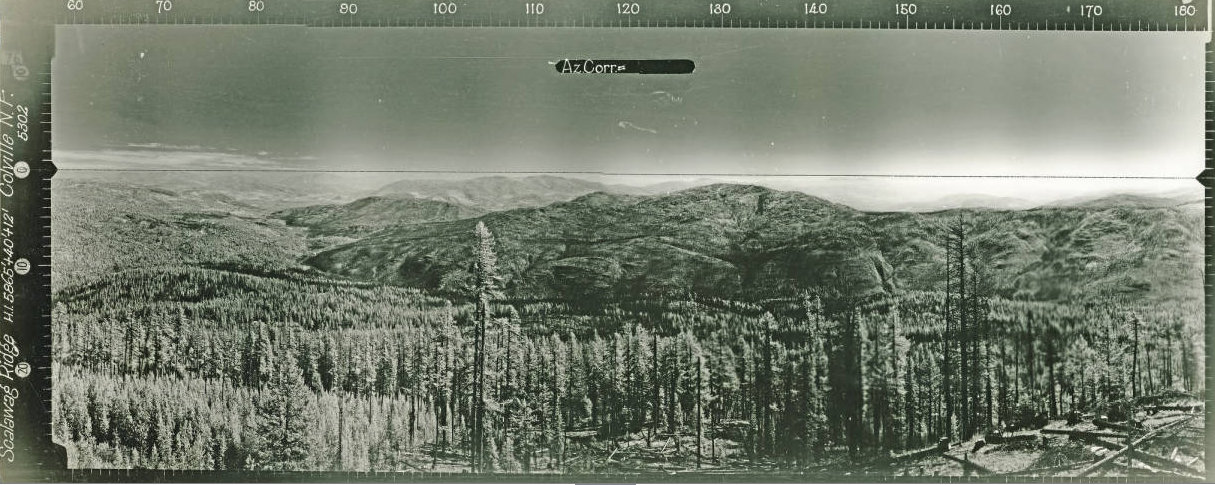 Skalawag Ridge Lookout panoramic 9-29-1934 (N)