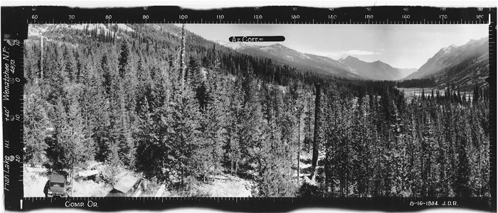 Fish Lake Lookout panoramic 8-16-1934 (SE)