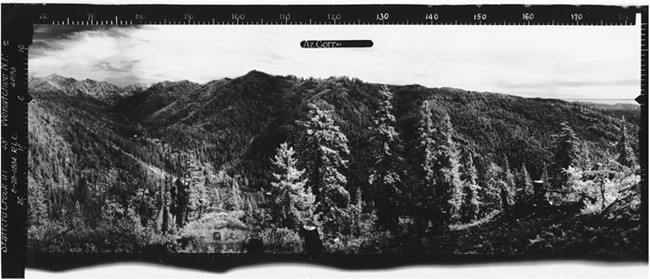 Stafford Lookout panoramic 8-28-1934 (SE)