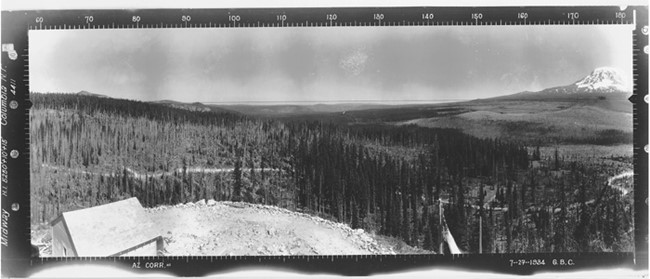 Midway Lookout panoramic 7-27-1934 (SE)