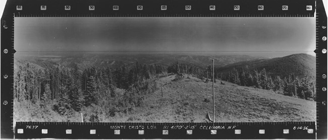 Monte Cristo Lookout panoramic 8-14-1934 (SE)