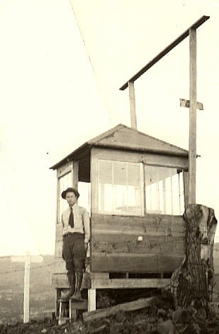 Lakeview Point Lookout - Circa 1954