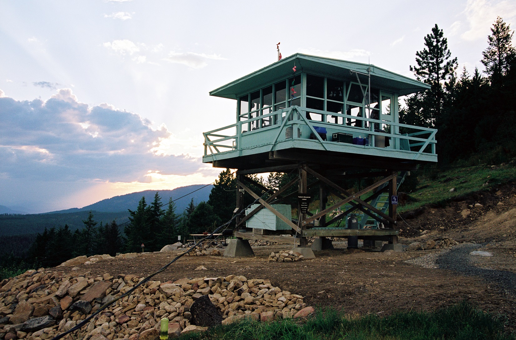 Fosback's Monumental Mountain Lookout 8-2005
