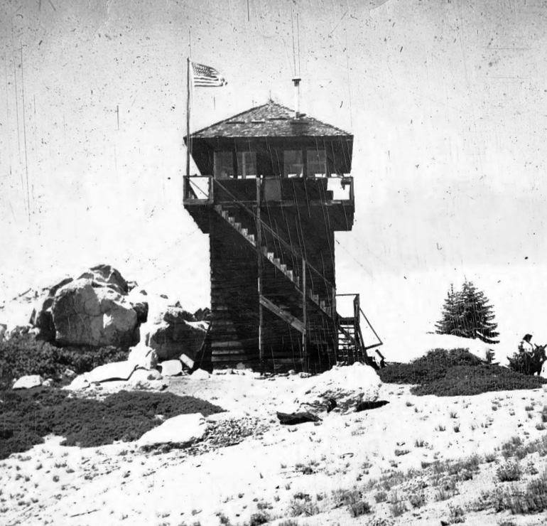 Cahoon Rock Lookout - 1956
