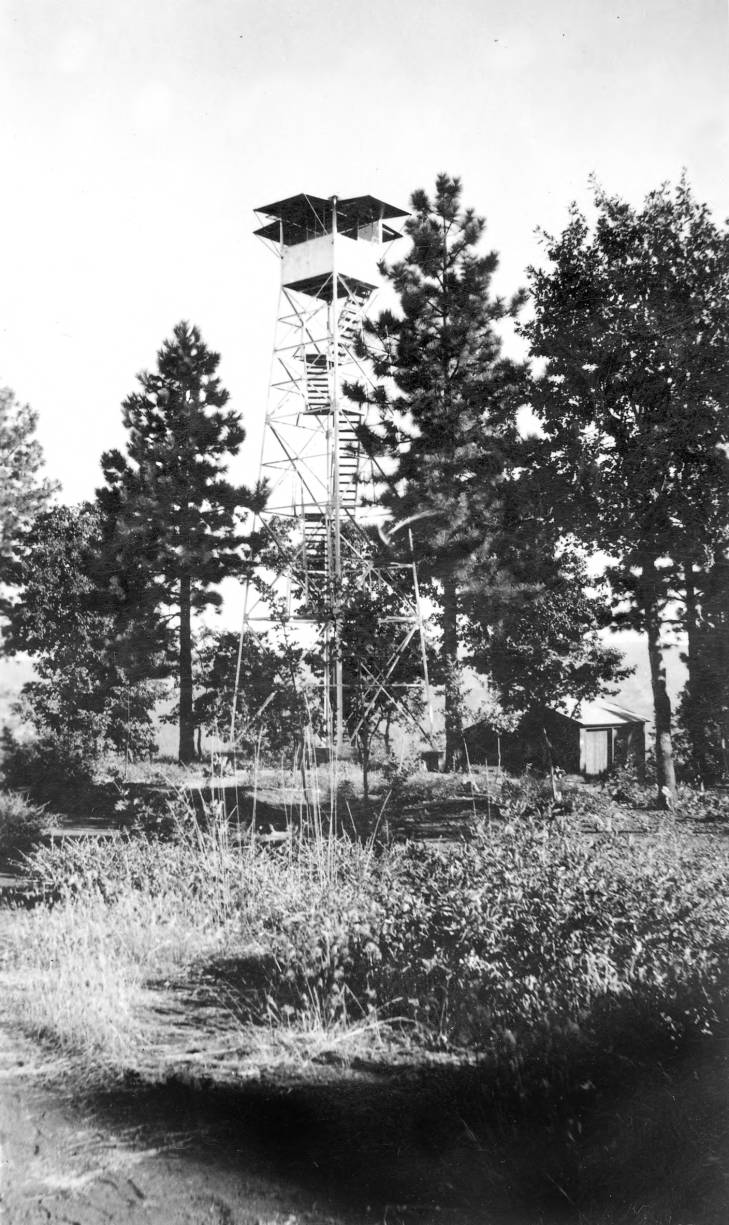 Lone Pine Lookout - 1920