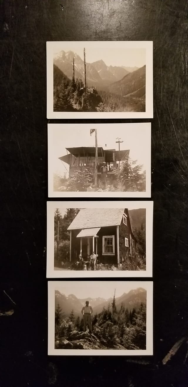 Barlow Pass Lookout August 1937